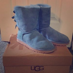NWT UGG Teal Lace up Boots